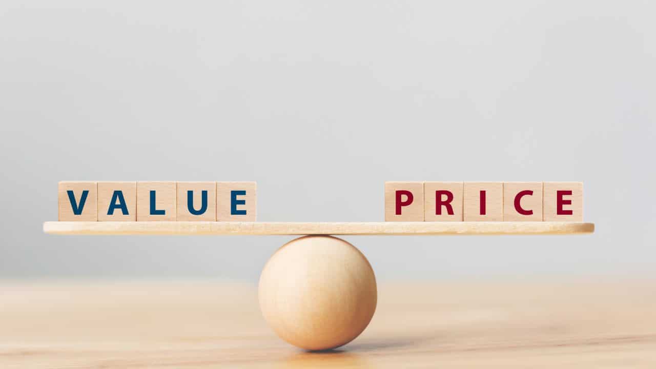 Value vs price
